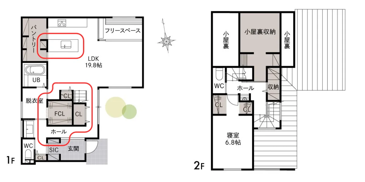 帰宅＆家事効率を劇的に高める回遊動線