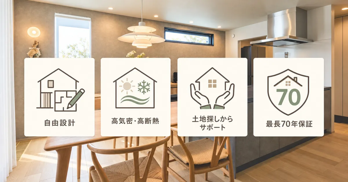 HOLIDAYSの家づくりの特徴画像