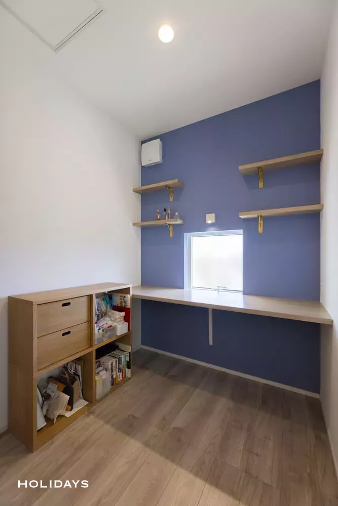 キッチンをLDKの中心に。家事動線が完璧な回遊性の高い家