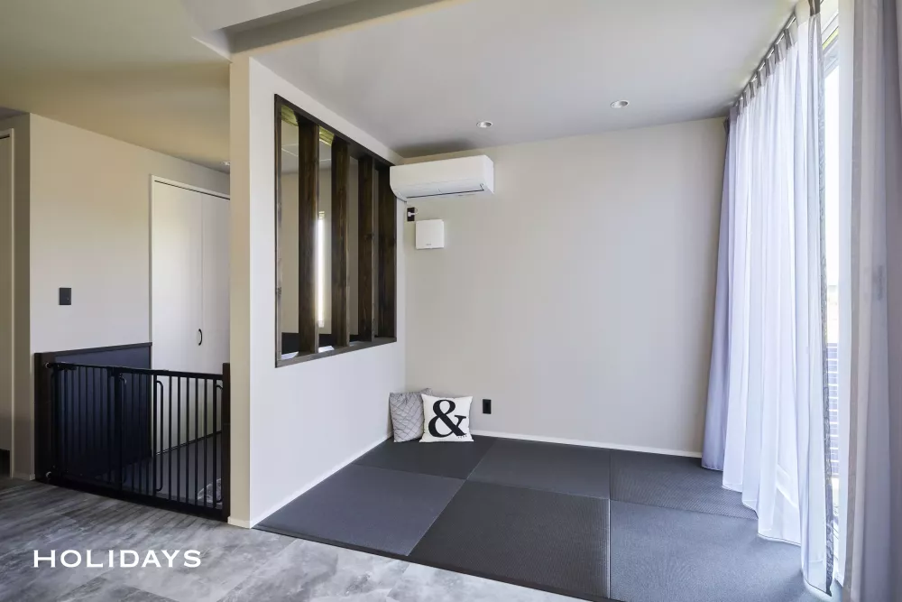 ホテルライクとモダンを掛け合わせた、ダークトーンの落ち着いた家