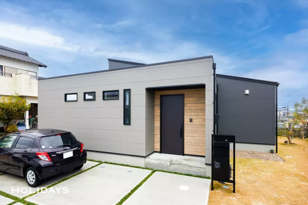 動線と開放感にこだわったナチュラルモダンハウス