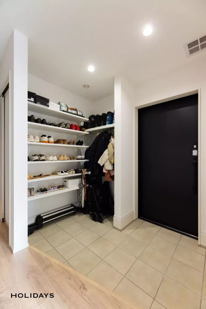 ピットリビングで心休まる全館空調の平家