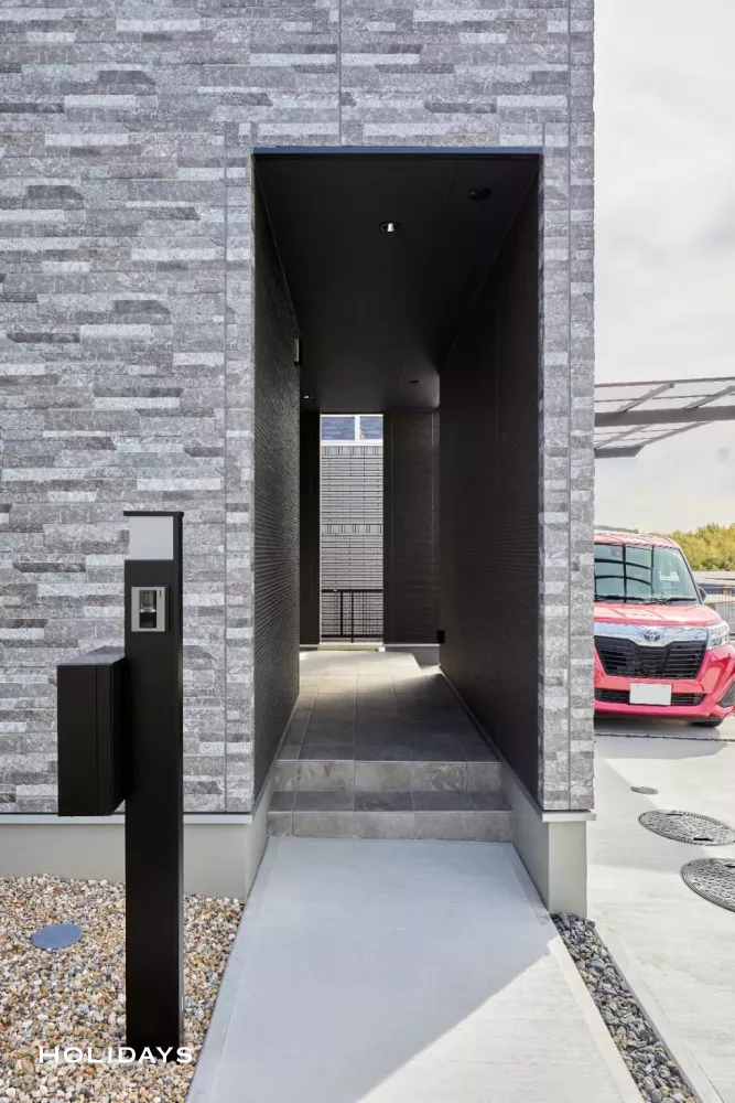 テレビ裏のヌックが遊び心をくすぐる全館空調の家