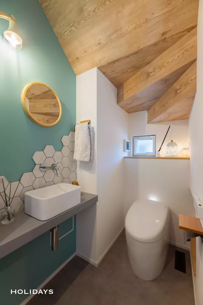 収納と回遊性にこだわった、無垢の優しいお家