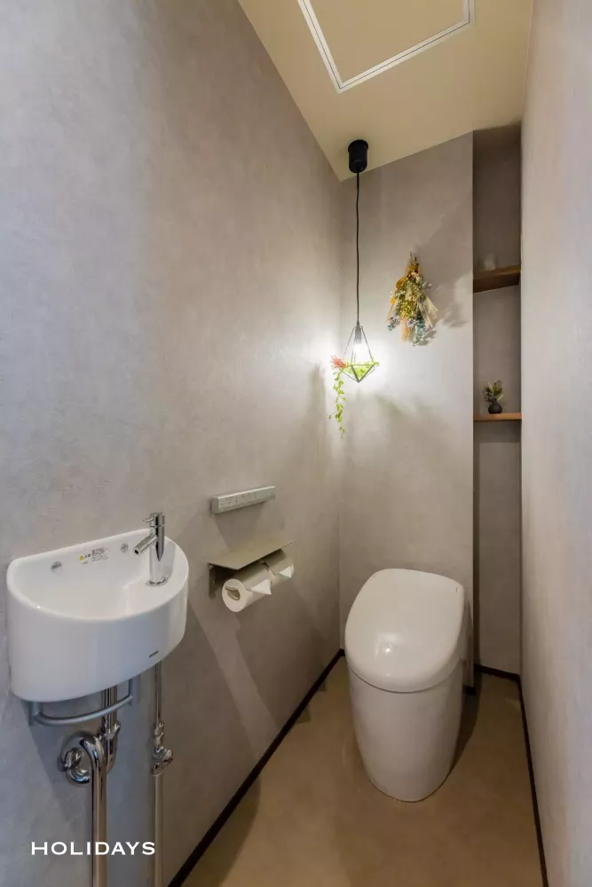 落ち着き感のあるシンプルモダンな家