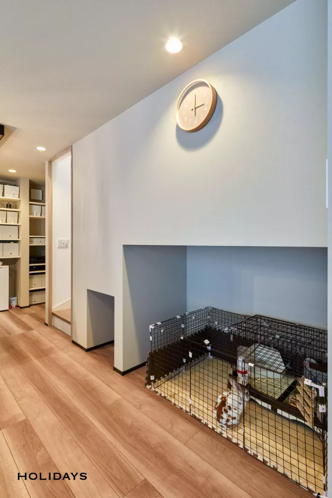 落ち着き感のあるシンプルモダンな家