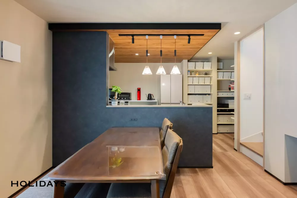 落ち着き感のあるシンプルモダンな家