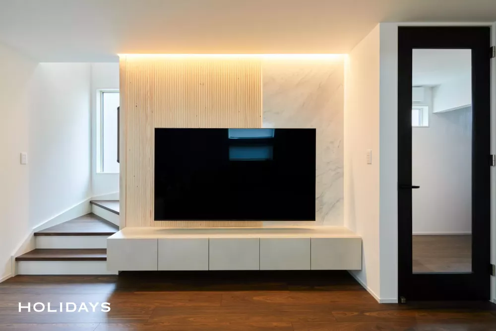 スタイリッシュさと過ごしやすさを兼ね備えた家