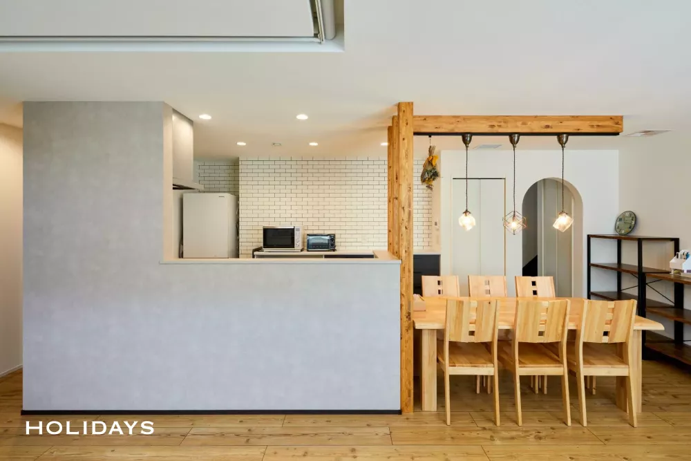 全館空調で快適な、格好良さと可愛らしさが合わさった家