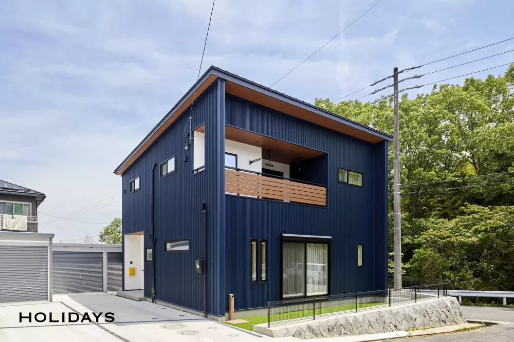 自然の光で明るく開放的な住まい