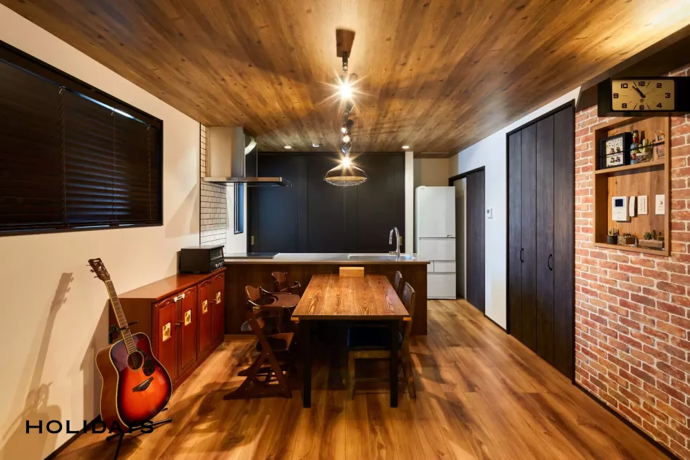 「THEアメリカンヴィンテージハウス」がコンセプトの家