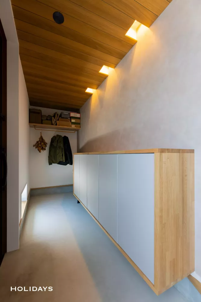 落ち着きのあるジャパンディスタイルの平家