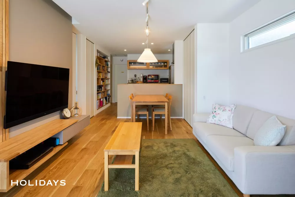 落ち着きのあるジャパンディスタイルの平家