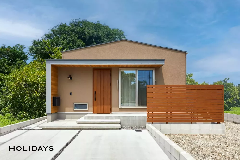 落ち着きのあるジャパンディスタイルの平家