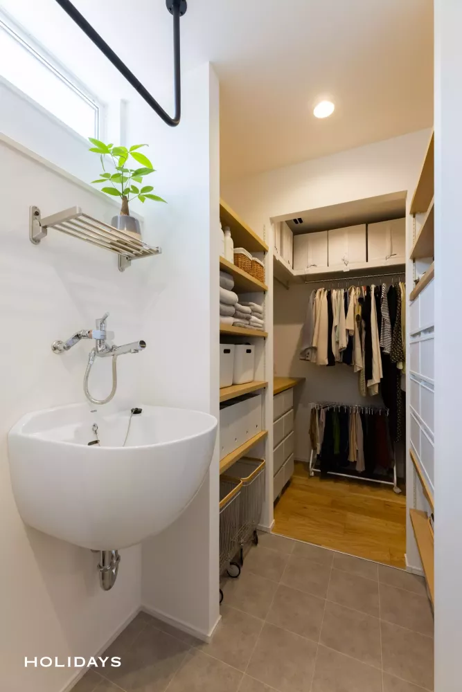 回遊動線にこだわった間取りが魅力的なお住まい