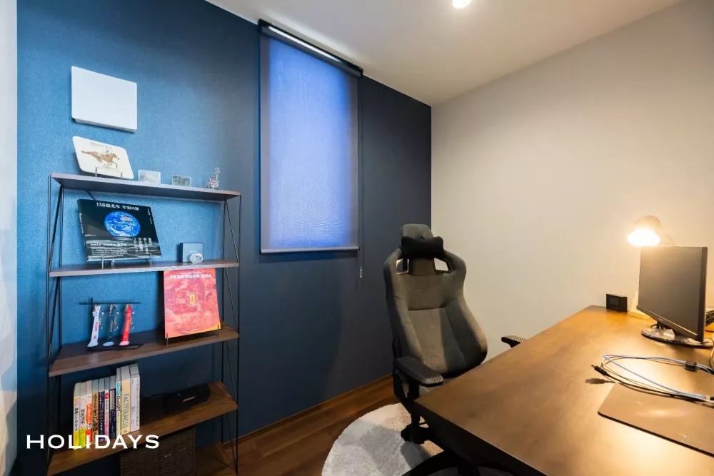 開放的な空間で優雅に過ごす