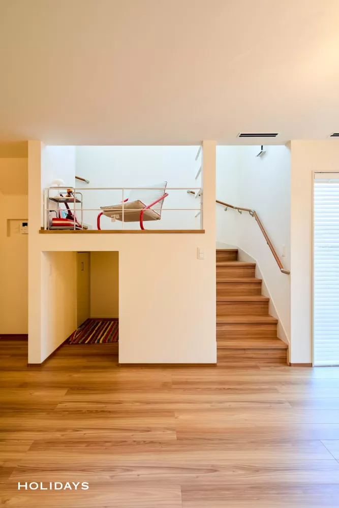 お気に入りの場所で過ごすレトロモダンハウス