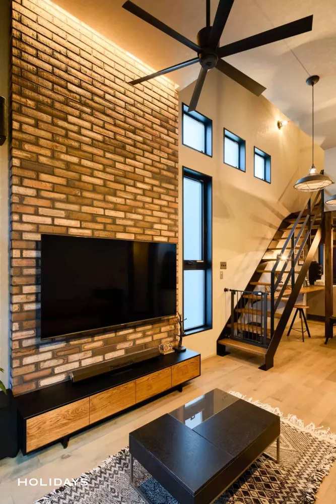 インダストリアル×ヴィンテージでデザイン性にこだわった住まい