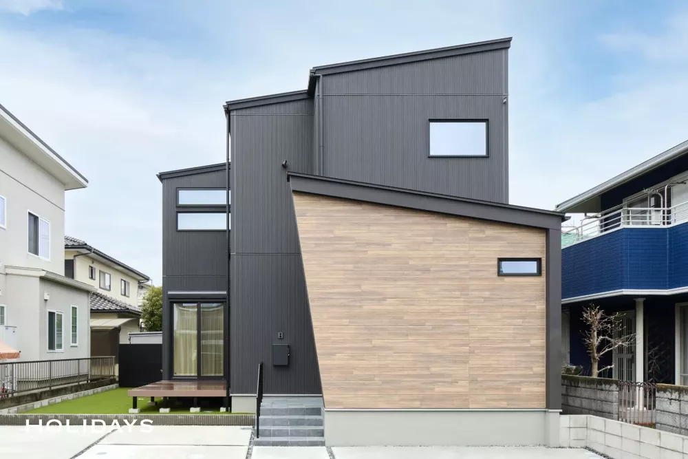 タイルで彩るナチュラルハウス