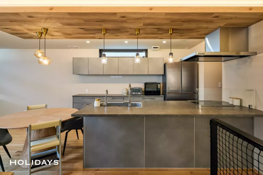 2階リビングで家族つながる北欧ナチュラルの家