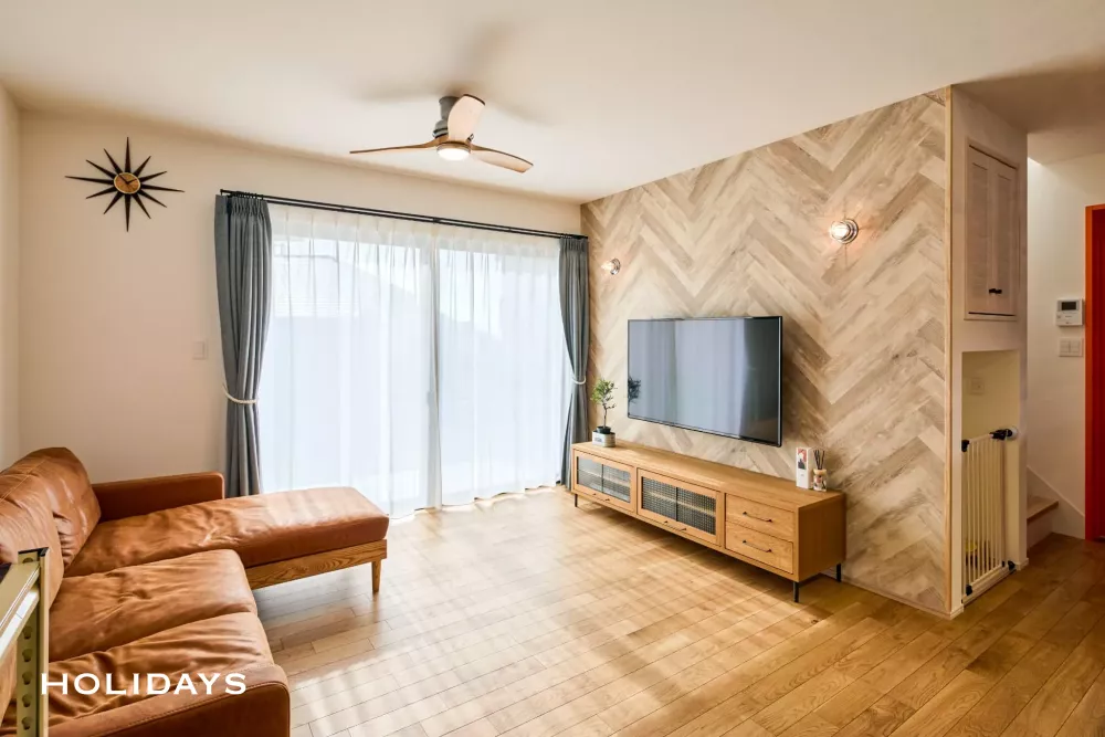 個性的なインテリアをミックスしたサーファーズスタイル