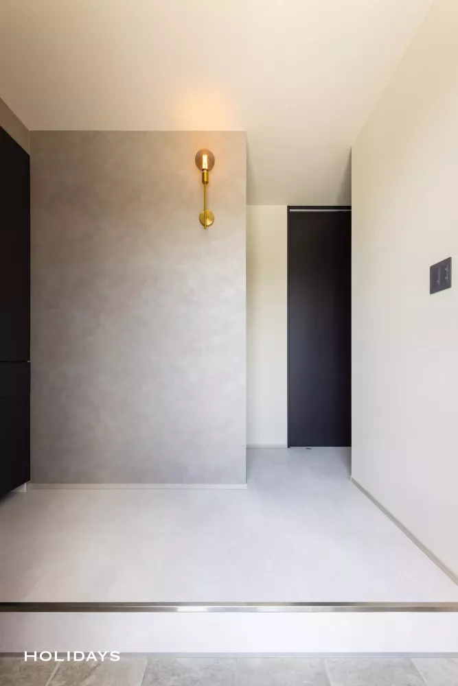 無駄を省いたモノトーンホテルライク