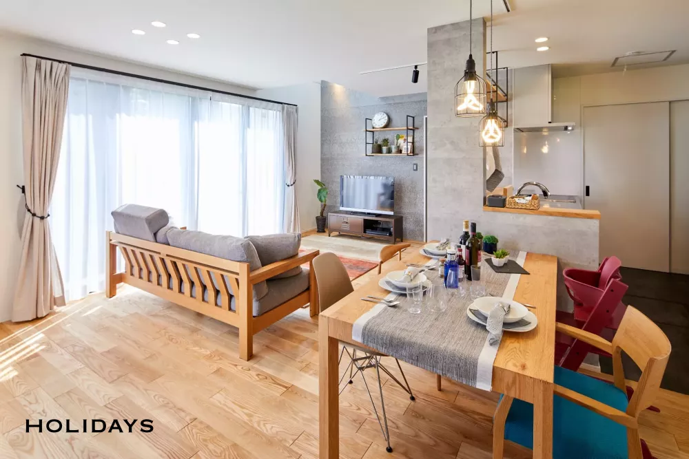 インダストリアル×北欧の家