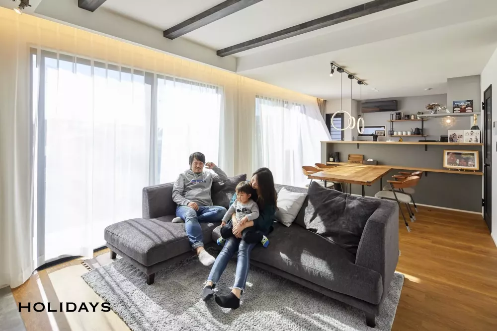 住むほどに風合いが増す、ラスティックスタイルの家