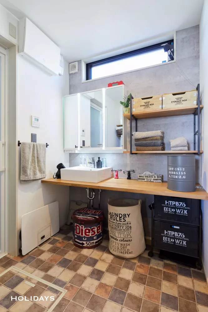 住むほどに風合いが増す、ラスティックスタイルの家