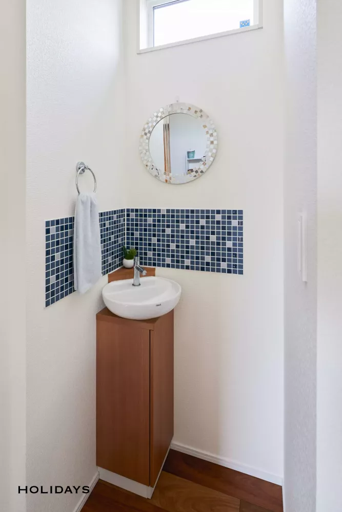 屋上があり、収納力も抜群な家