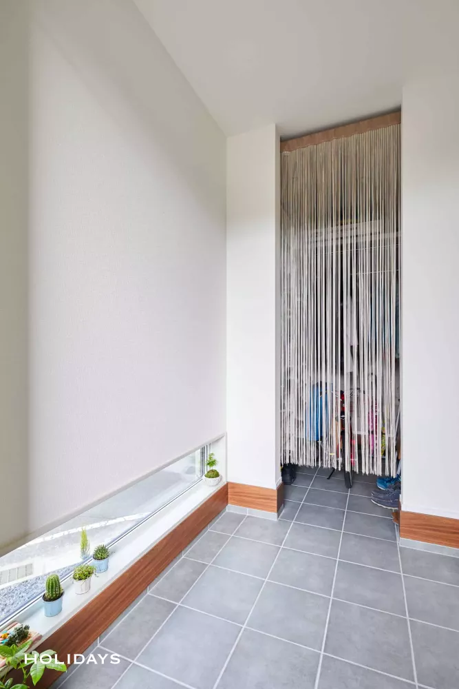 屋上があり、収納力も抜群な家