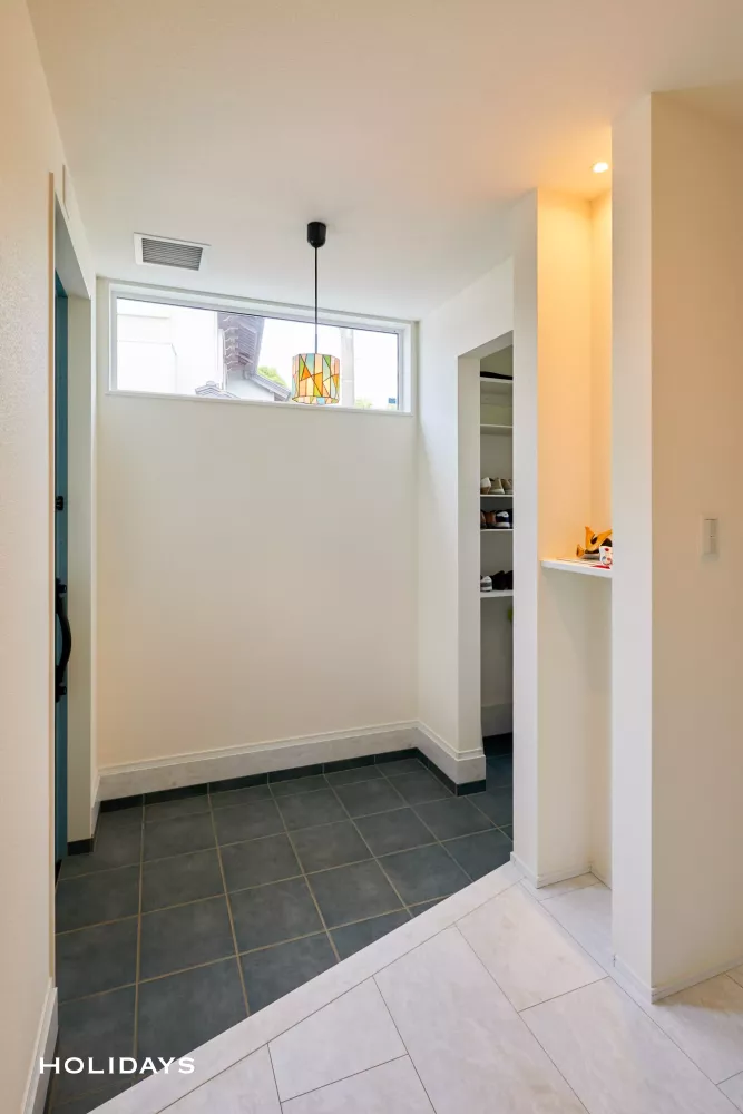 シンプルテイストの全館空調の家