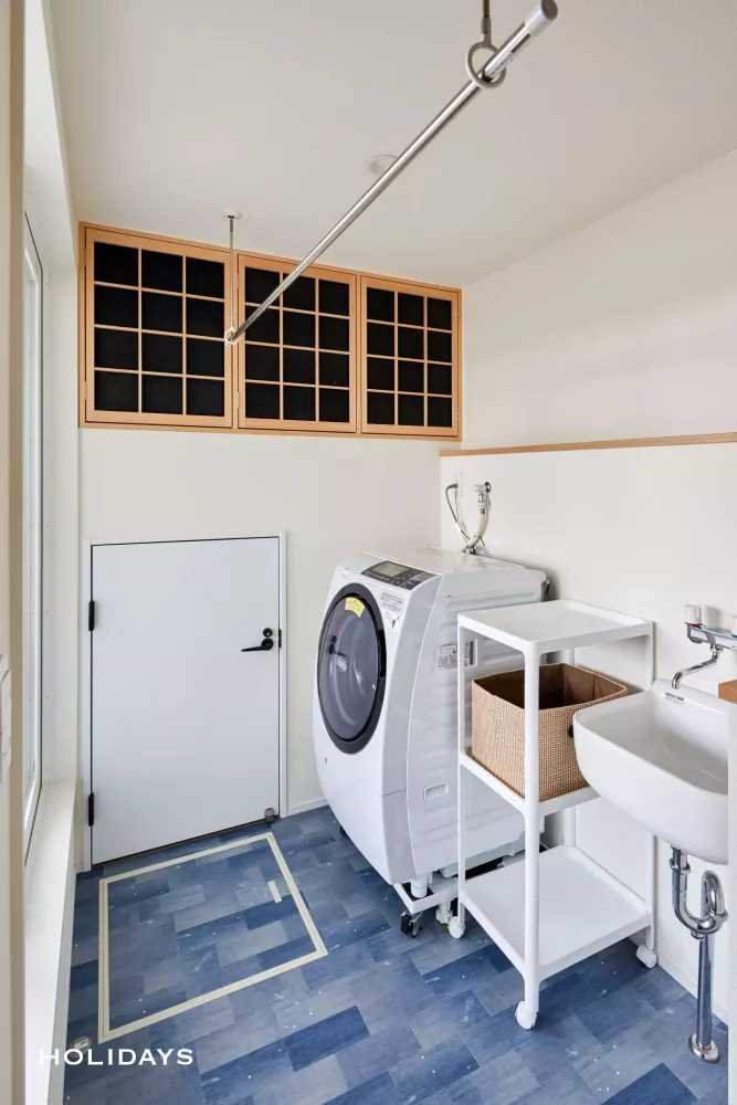 シンプルテイストの全館空調の家