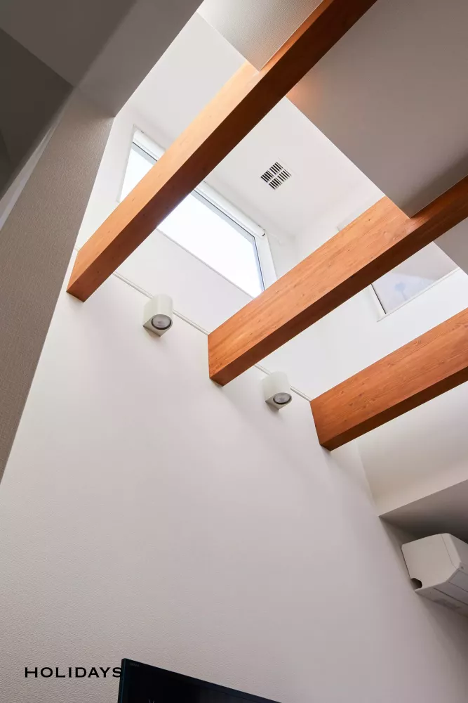 全館空調搭載で快適なナチュラルテイストハウス