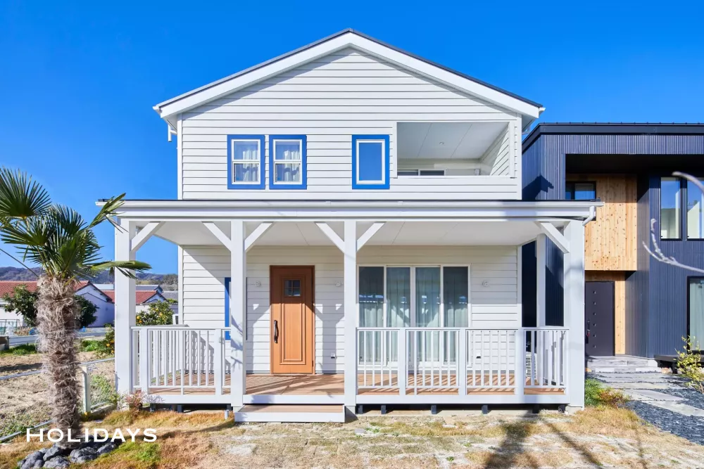 爽やかなカリフォルニアテイストのサーファーズハウス