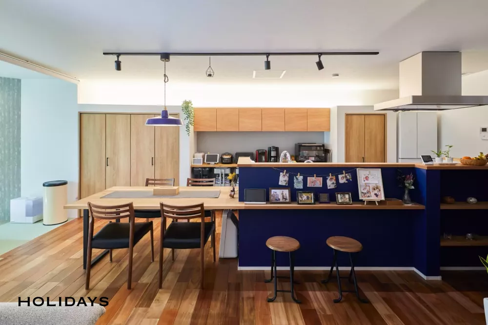 全館空調を搭載した大人リゾートテイストな家