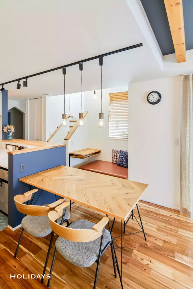 アウトドアテイストな全館空調ハウス