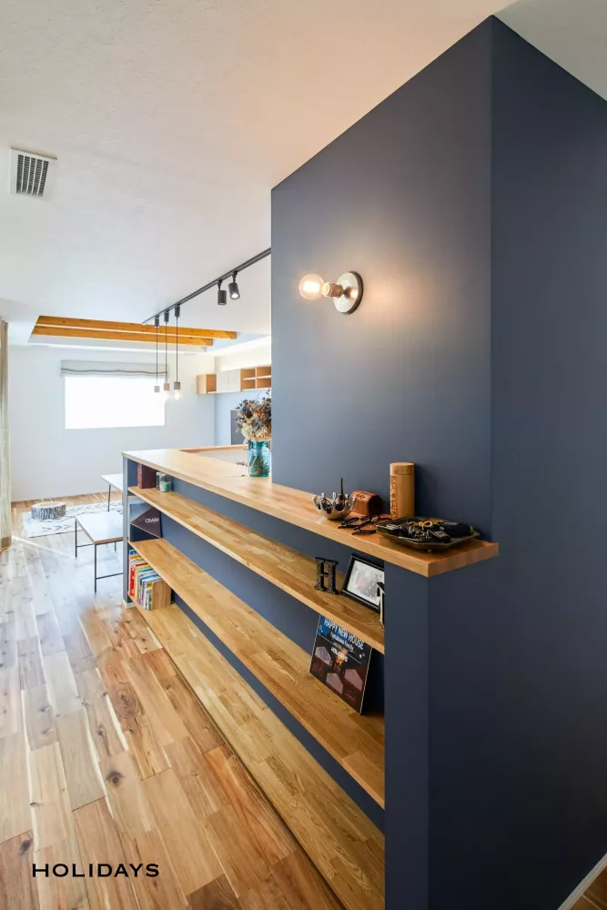 アウトドアテイストな全館空調ハウス