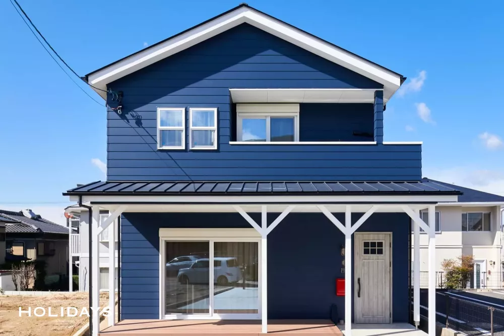 全館空調を搭載した暖かみのあるサーファーズハウス