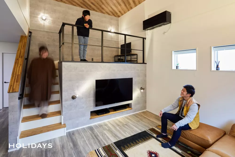 カリフォルニアテイストの平屋