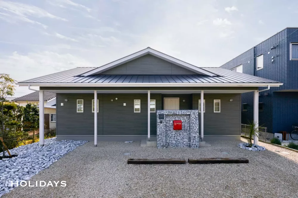 カリフォルニアテイストの平屋