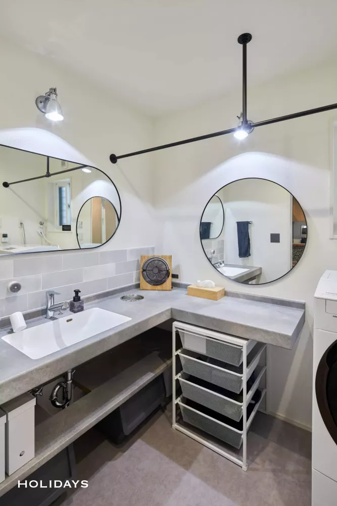 空間を最大限活用した大家族の家