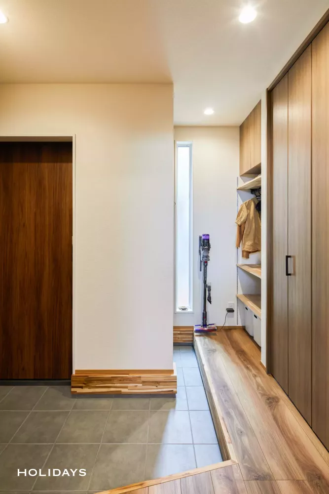 空間を最大限活用した大家族の家