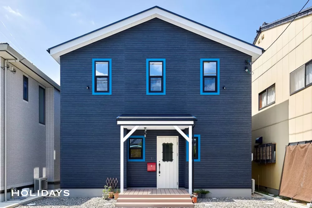 全館空調搭載のアメリカンヴィンテージハウス