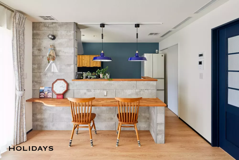 全館空調搭載のアメリカンヴィンテージハウス