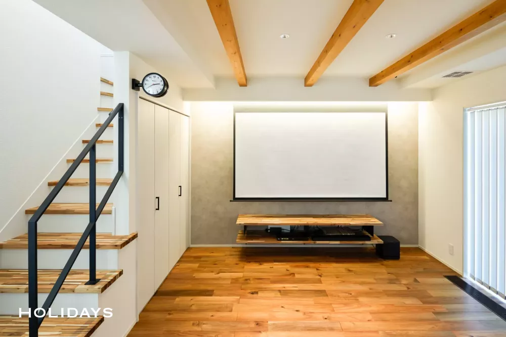 全館空調搭載、木のぬくもりを感じる家