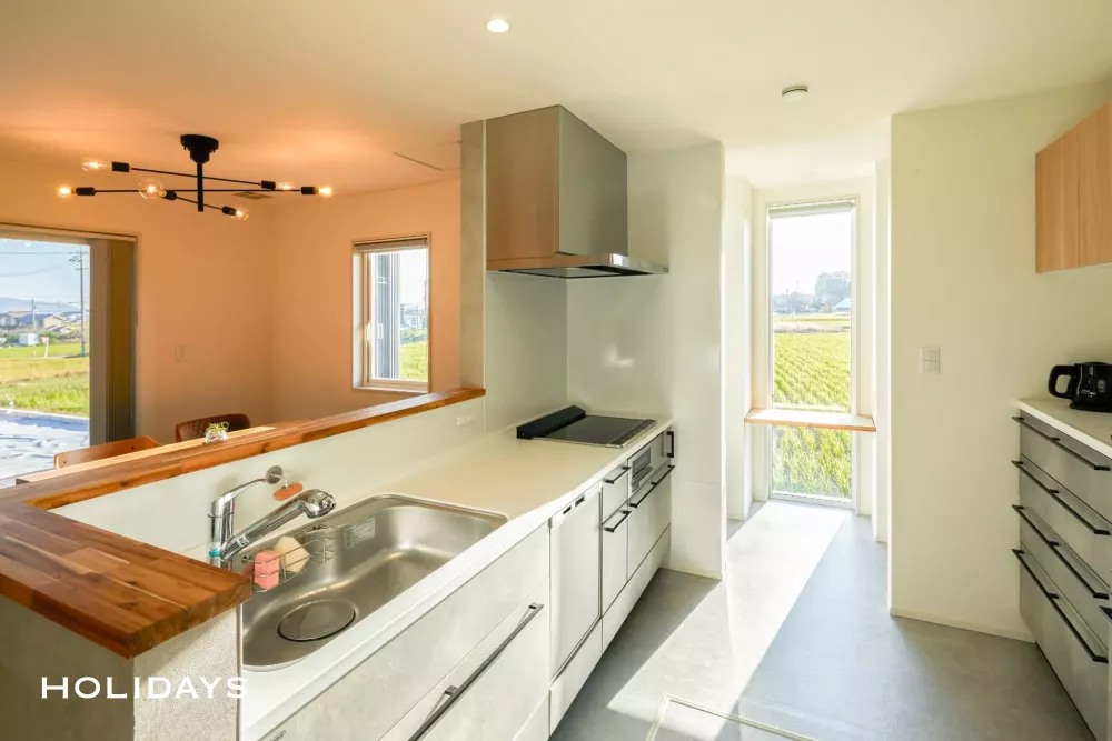 全館空調搭載、木のぬくもりを感じる家