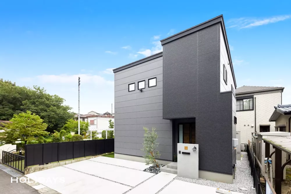 大きな吹き抜けの全館空調の家