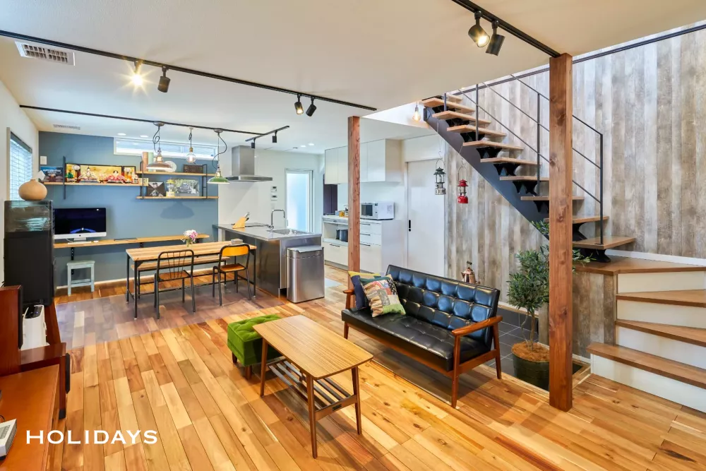 アウトドア趣味を愉しむ全館空調の家