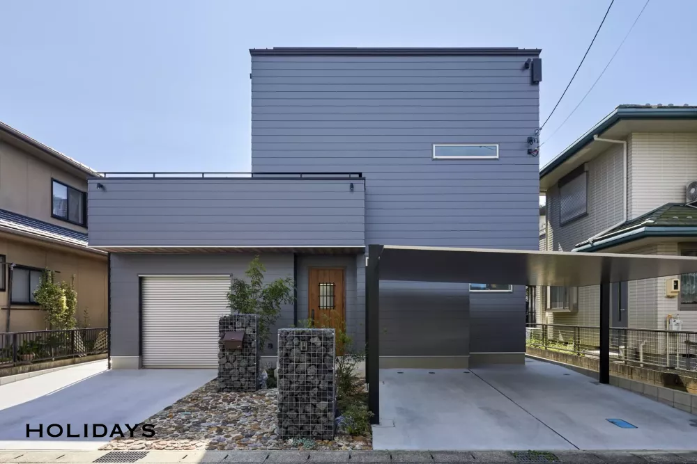 リビングイン階段が空間を繋げる住まい